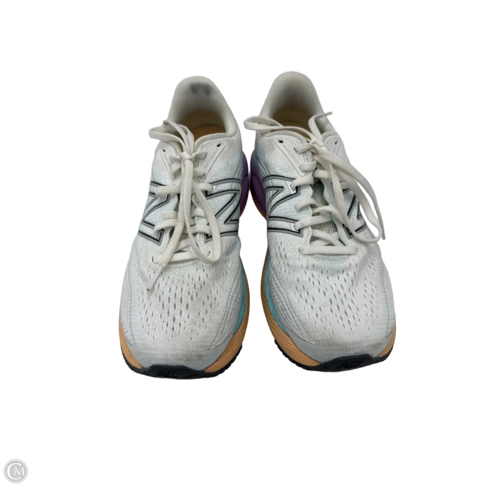Shoes Athletic By New Balance In White, Size: 9