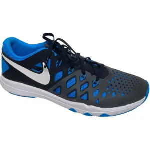 Shoes Athletic By Nike In Black & Blue, Size: 10