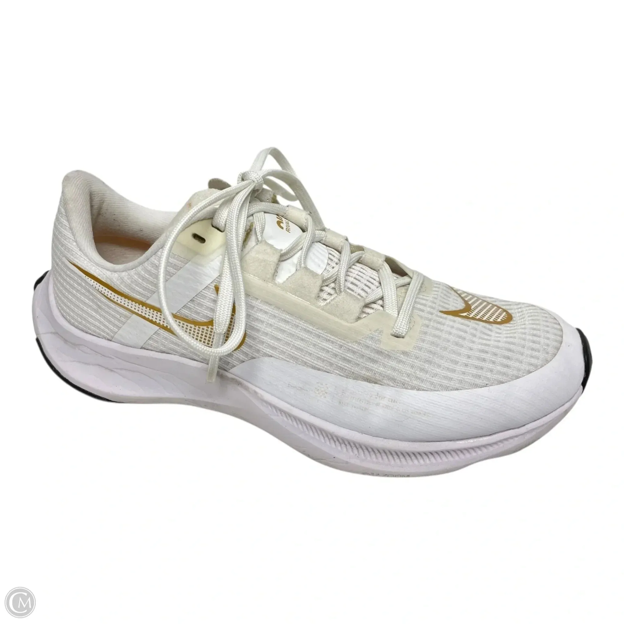 Shoes Athletic By Nike In White, Size: 7