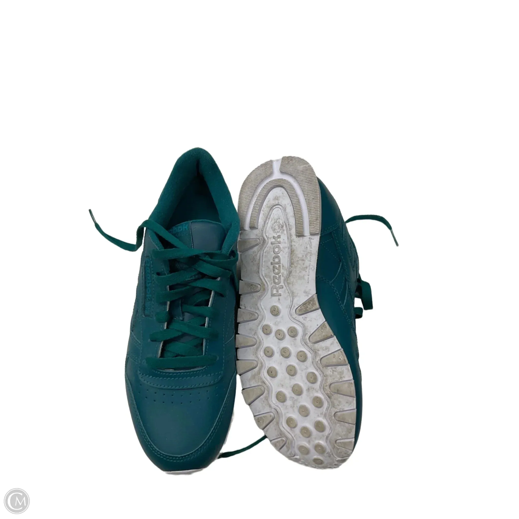 Shoes Athletic By Reebok In Teal, Size: 7.5