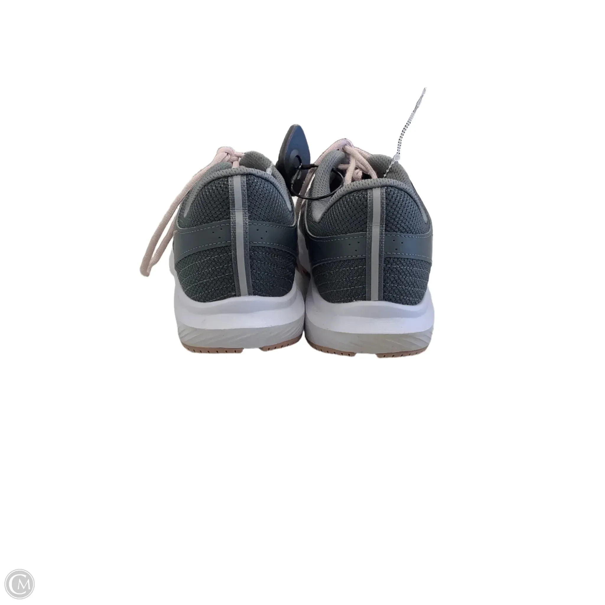 Shoes Athletic By Sacouny In Grey & Pink, Size: 10
