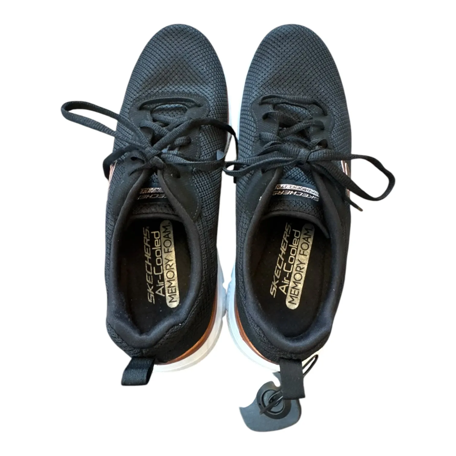Shoes Athletic By Skechers In Black & White, Size:9.5