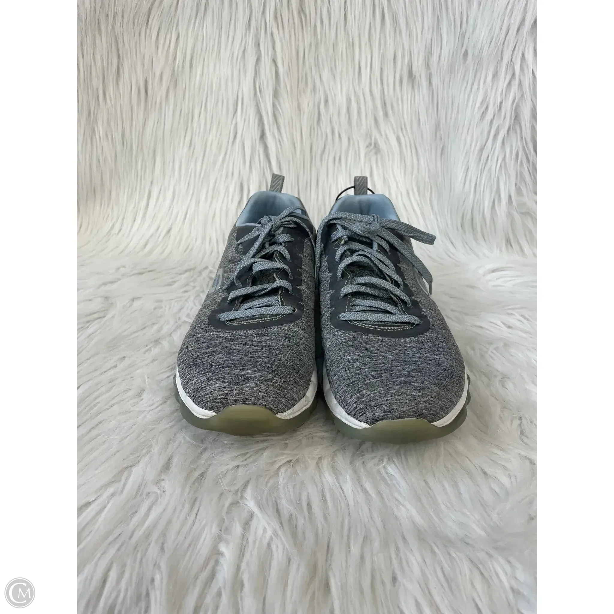 Shoes Athletic By Skechers In Blue & Grey, Size: 9.5