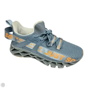 Shoes Athletic By Skechers In Blue & Orange, Size: 8.5