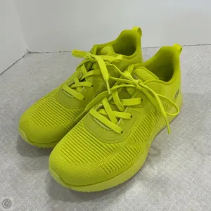 Shoes Athletic By Skechers In Yellow, Size: 8