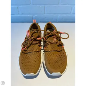 Shoes Athletic By Sorel In Gold & White, Size: 6.5