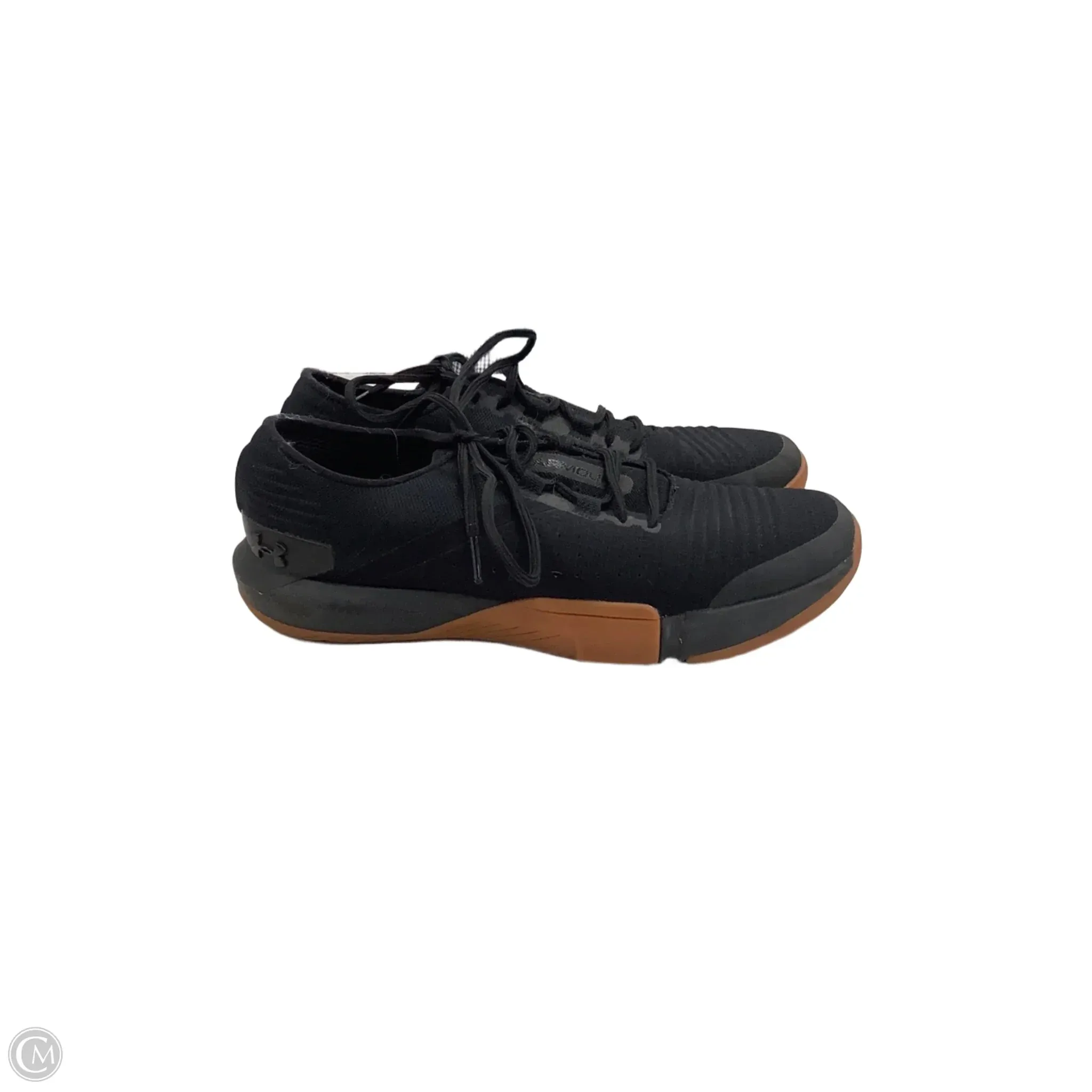 Shoes Athletic By Under Armour In Black, Size: 8