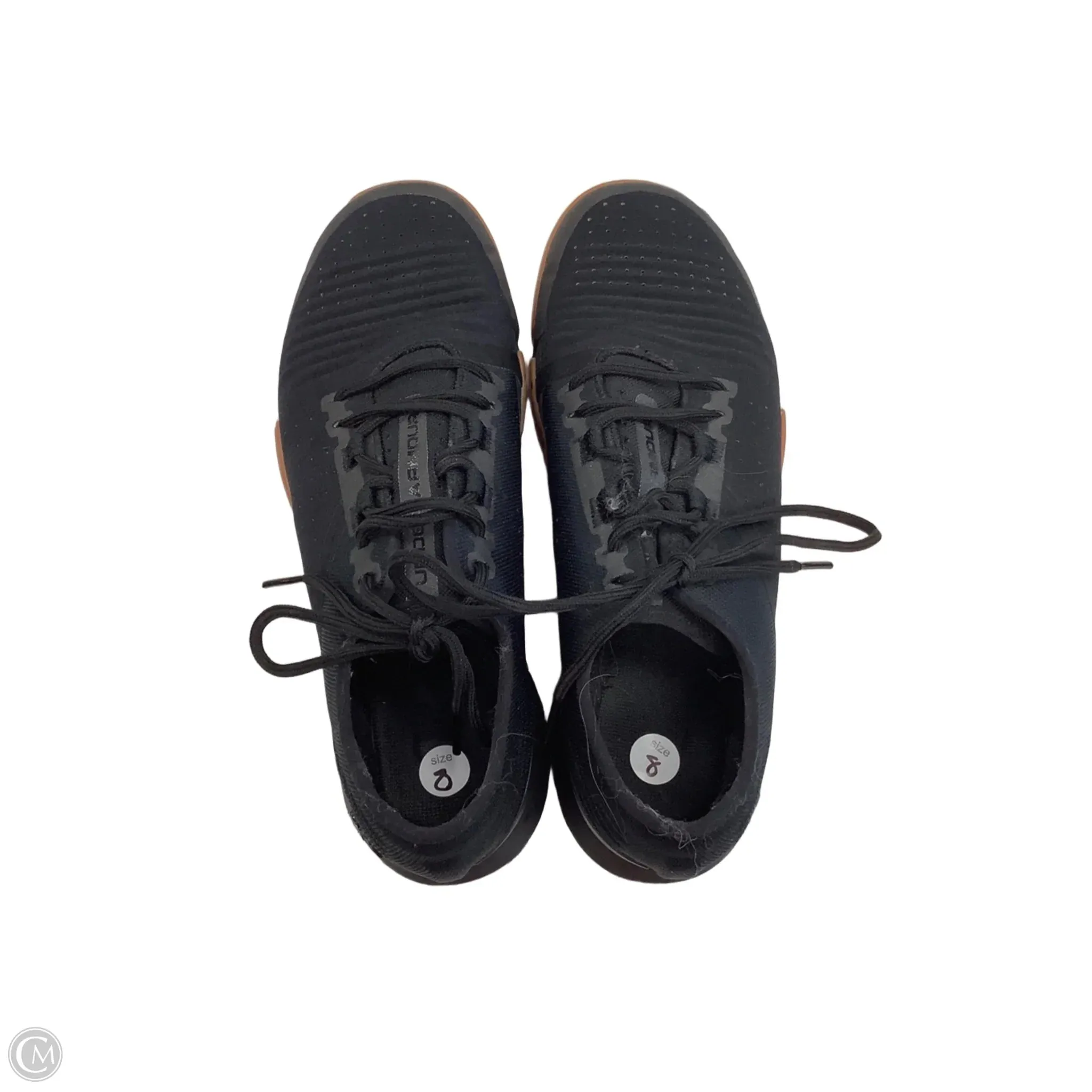 Shoes Athletic By Under Armour In Black, Size: 8