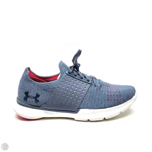 Shoes Athletic By Under Armour In Blue, Size: 9