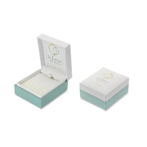 Silver Origins Forever Love Heart Drop Earrings