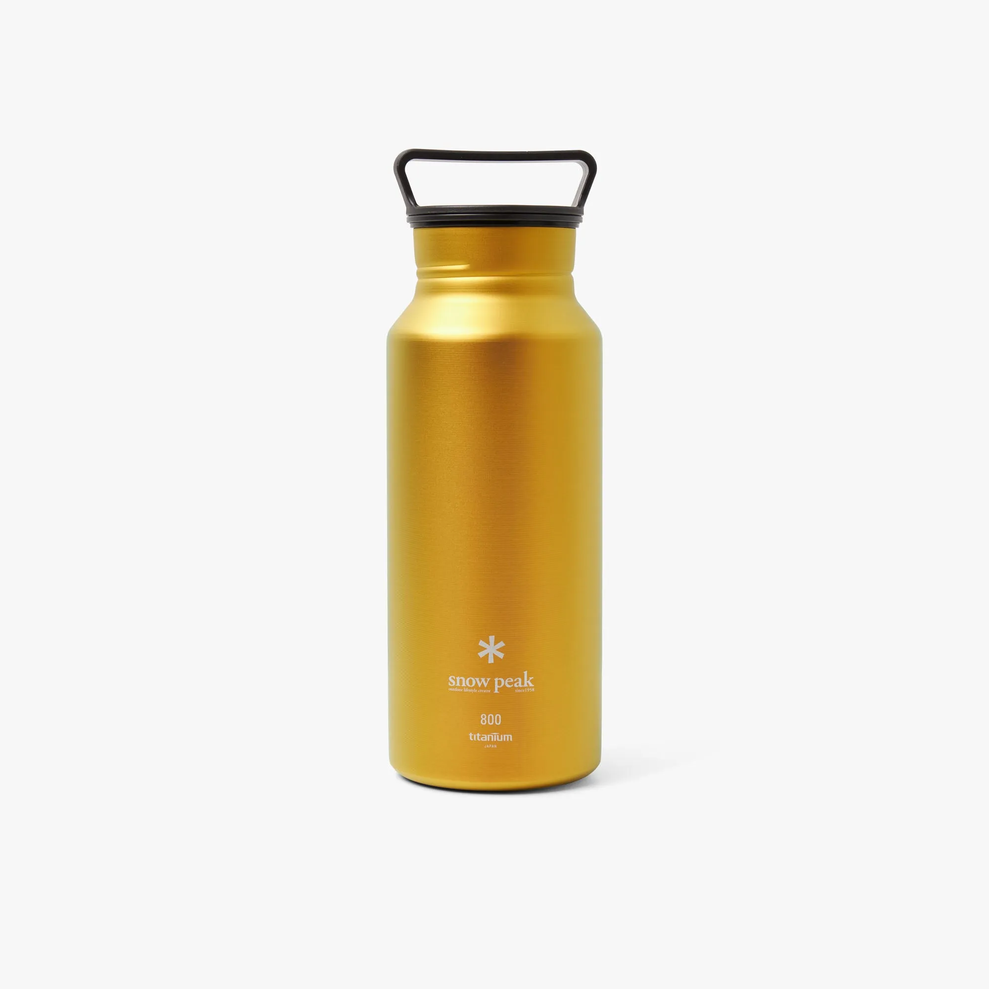 Snow Peak Ti Aurora Bottle / Yellow