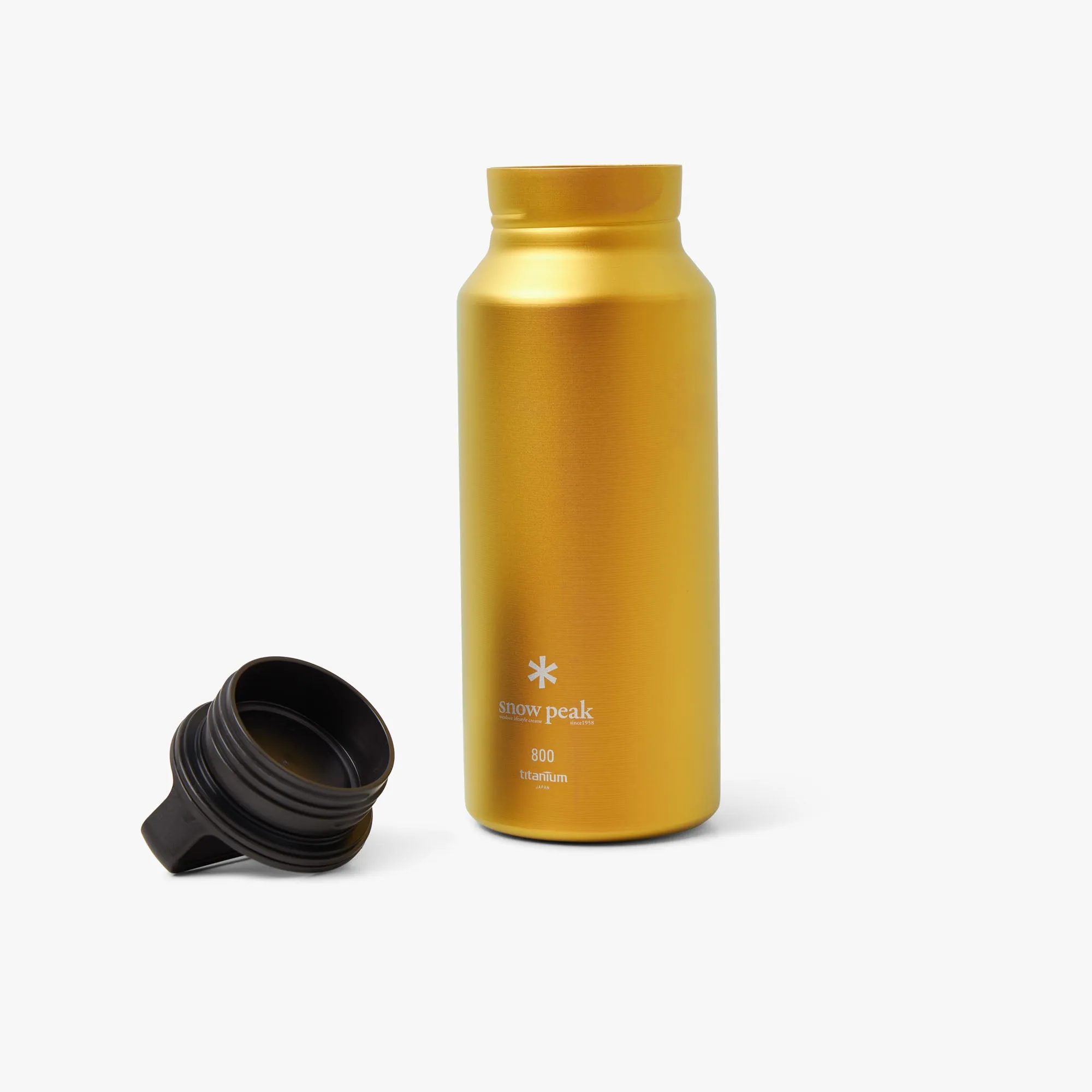 Snow Peak Ti Aurora Bottle / Yellow