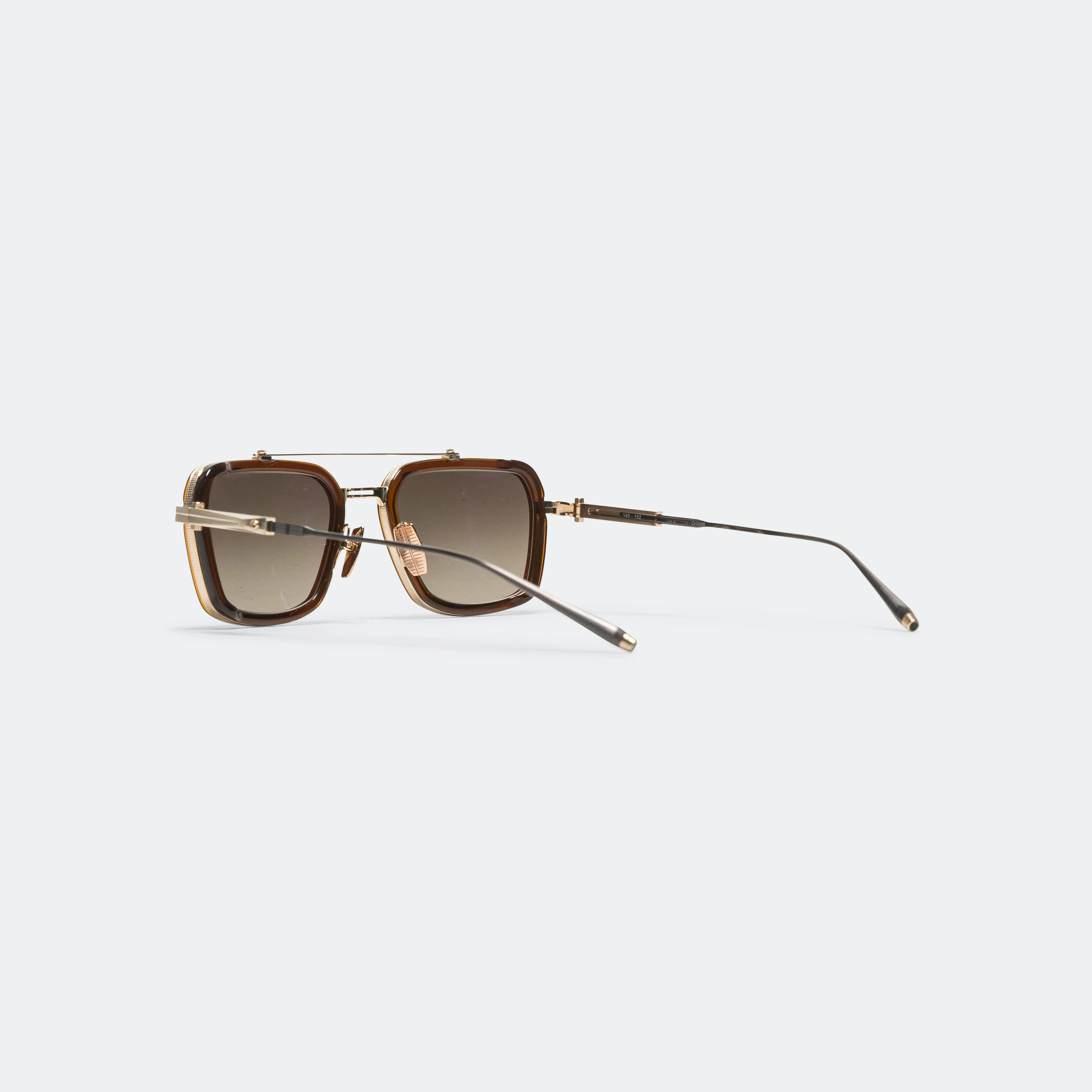 Solis - White Gold/Dark Brown Crystal