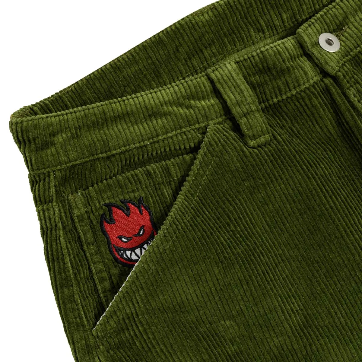 Spitfire - Bighead Fill Corduroy Pants Olive