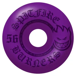 Spitfire - Burners Purple 56MM 99A Skateboard Wheels