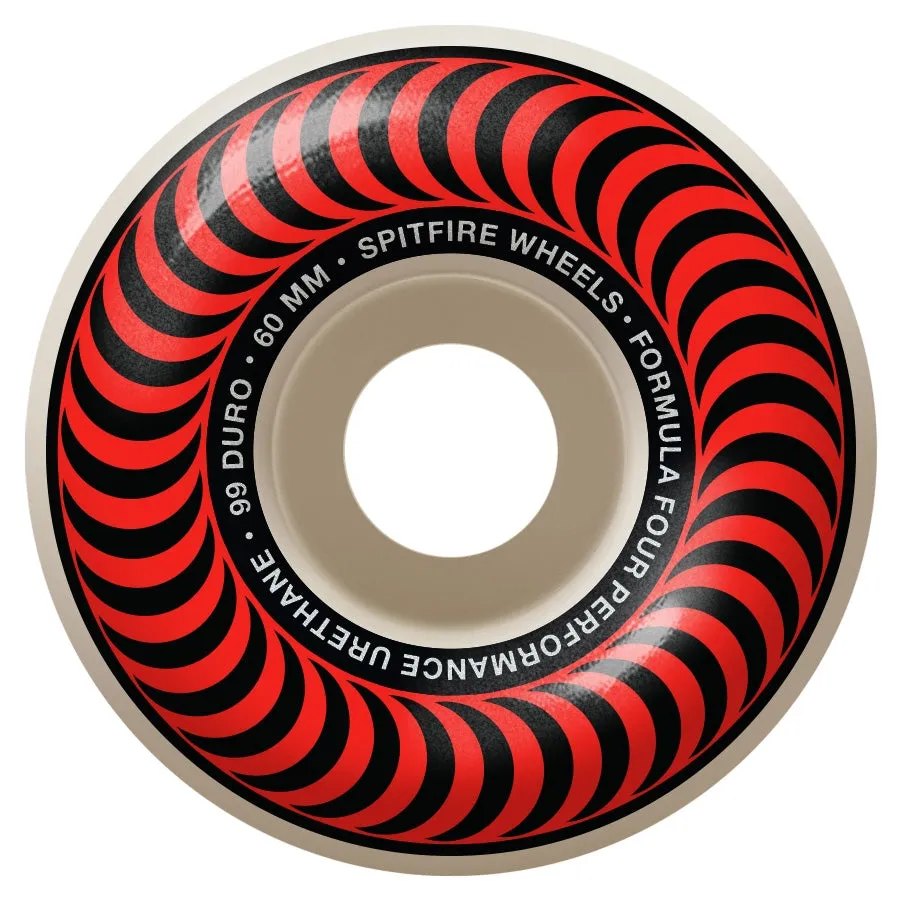 Spitfire - F4 Classics 60MM 99A Skateboard Wheels