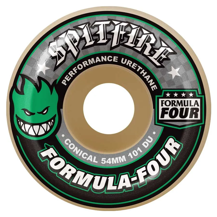 Spitfire - F4 Conical 52MM 101A Skateboard Wheels