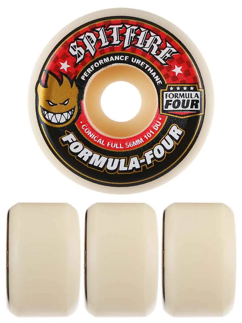 Spitfire - F4 Conical Full 56MM 101A Skateboard Wheels
