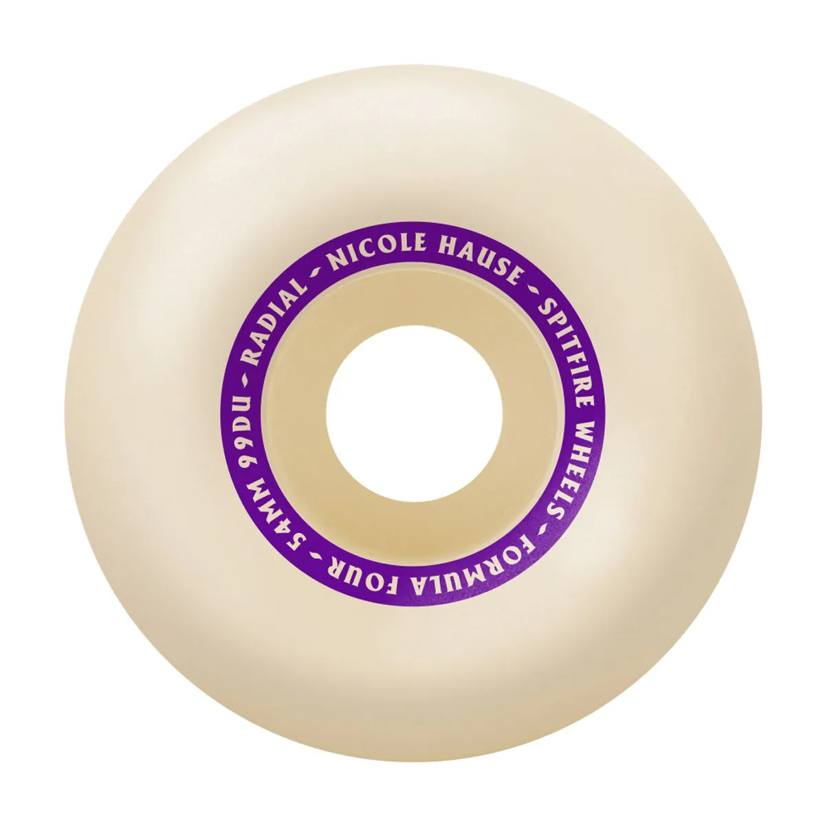 Spitfire - F4 Nicole Hause Kitted Radial 54MM 99A Skateboard Wheels