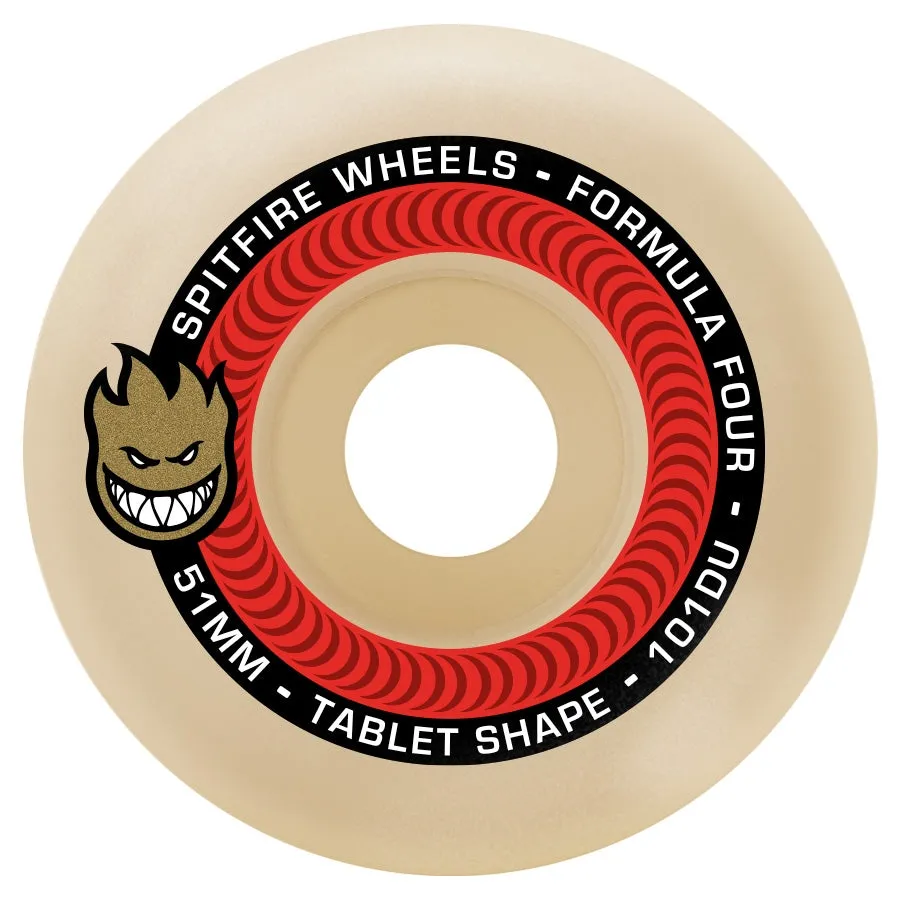 Spitfire - F4 Tablets 53MM 101A Skateboard Wheels
