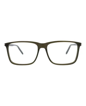 Square-Frame Acetate Optical Frames