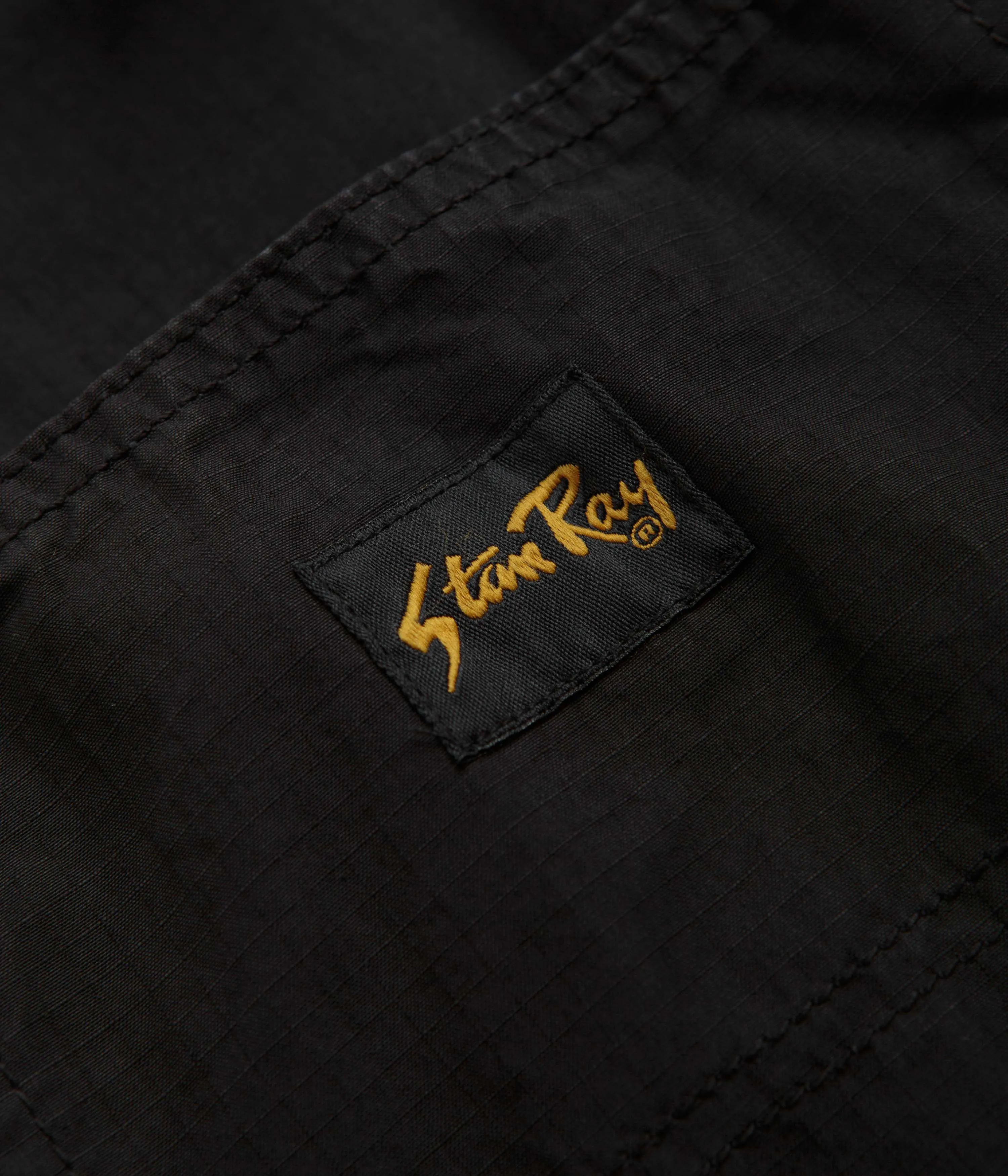 Stan Ray Double Knee Pants - Black Ripstop