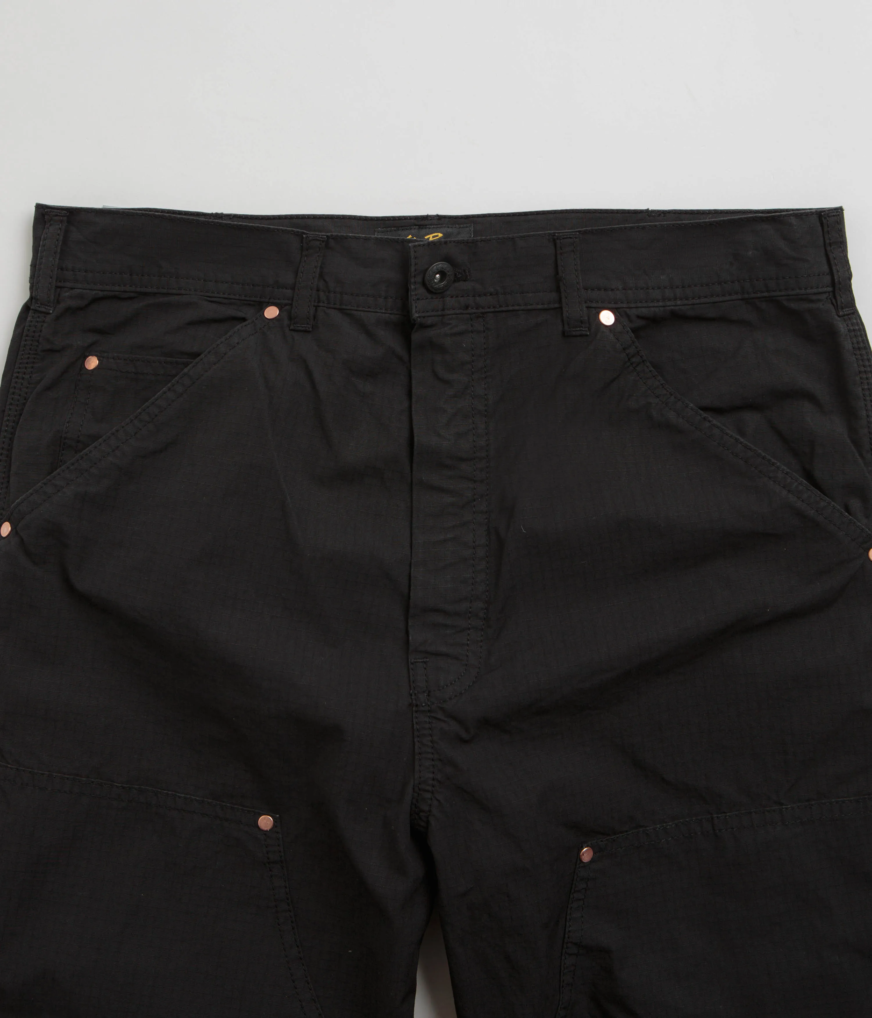 Stan Ray Double Knee Pants - Black Ripstop