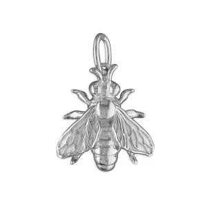 Sterling Silver Ladies Honey Bee Pendant and Chain