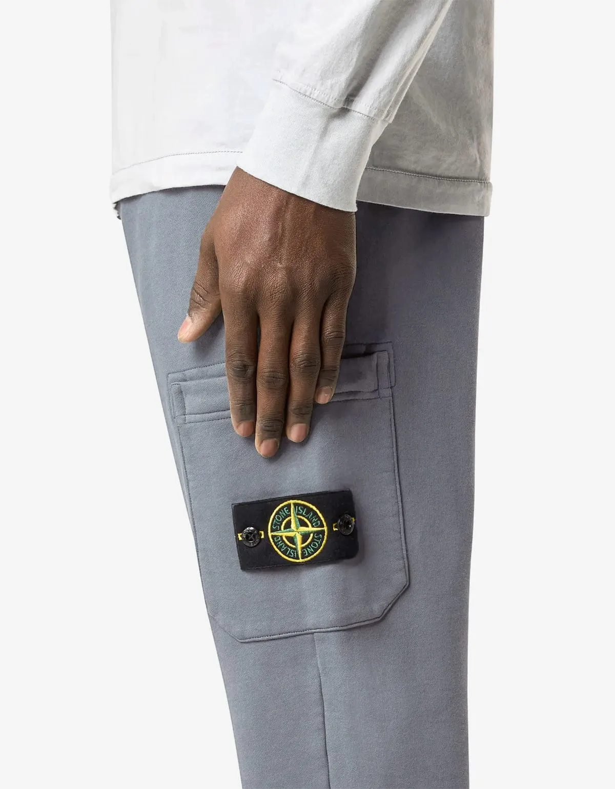 Stone Island Avio Blue Sweat Pants