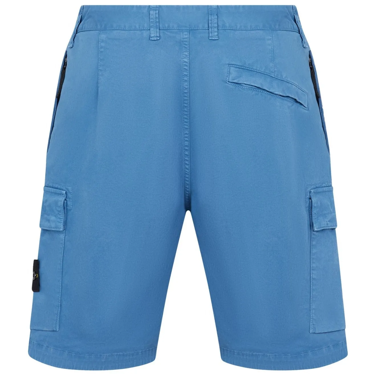 Stone Island Blue Bermuda Cargo Shorts