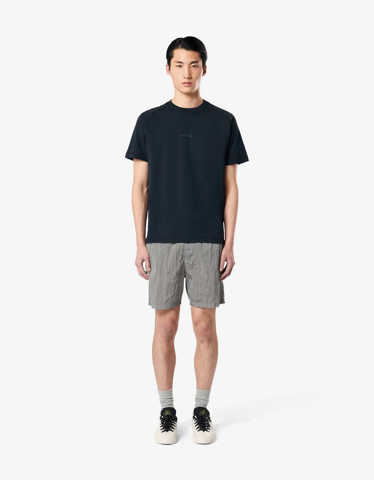 Stone Island Grey Nylon Metal Swim Shorts
