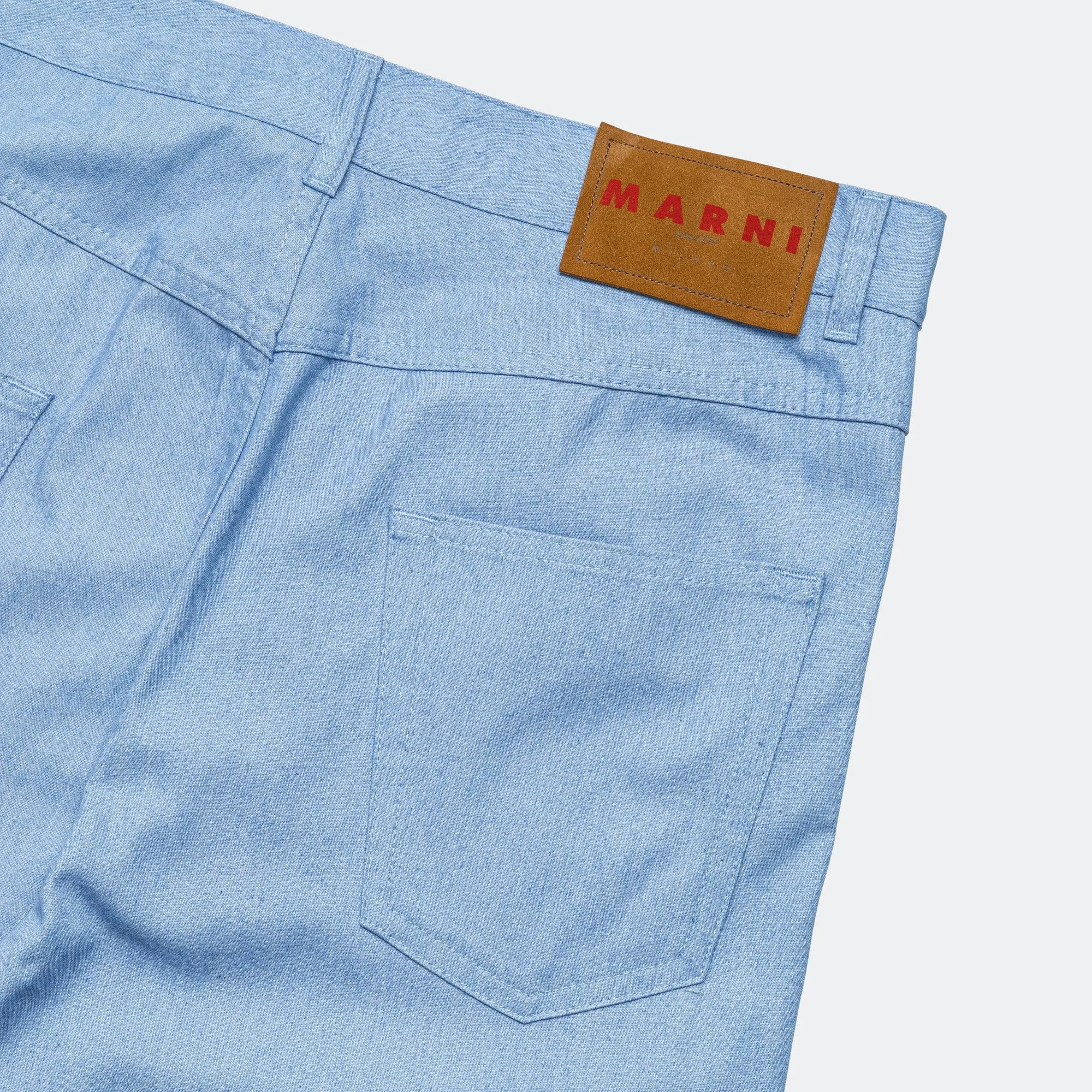 Straight Leg Denim - Iris Blue
