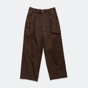 Suit Pants - Cotton Twill Suiting Brown