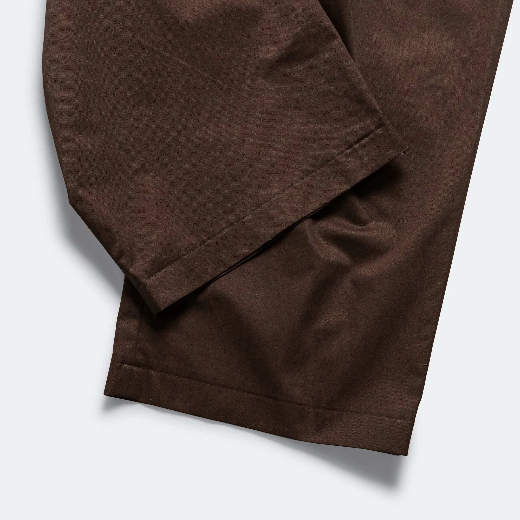 Suit Pants - Cotton Twill Suiting Brown