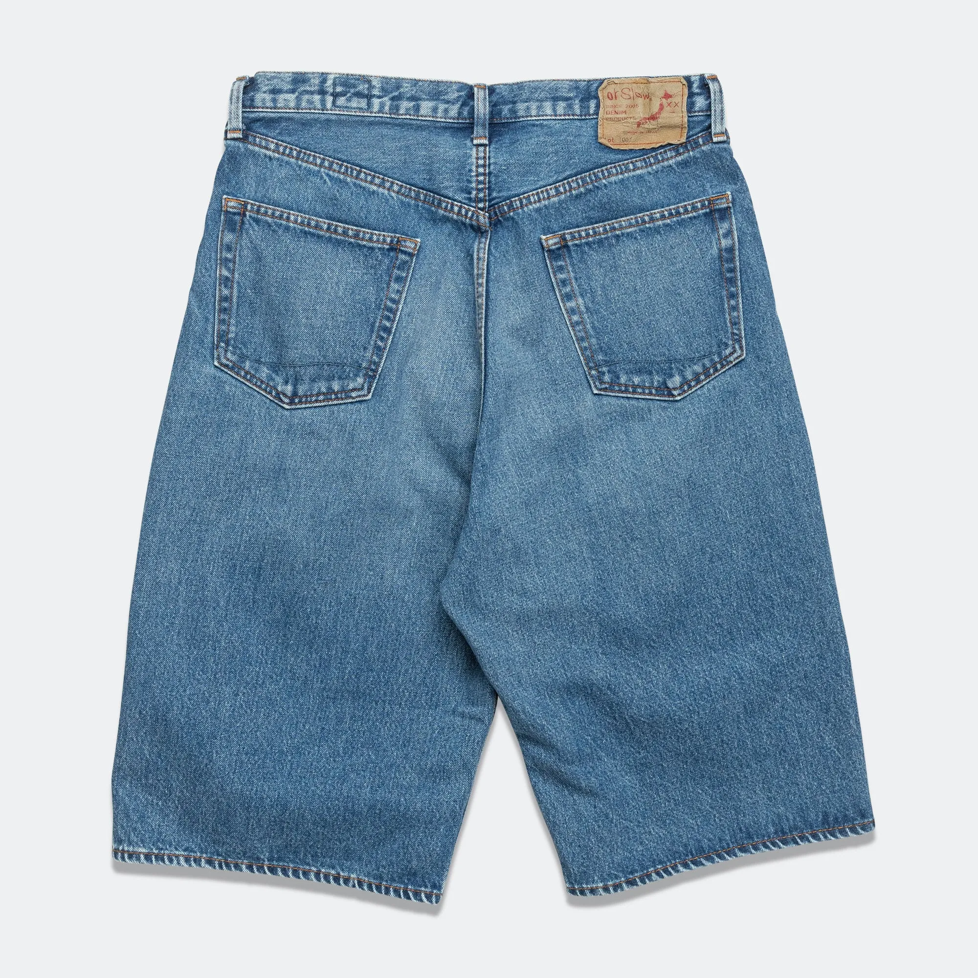 Super Dad Fit Shorts - Denim Used