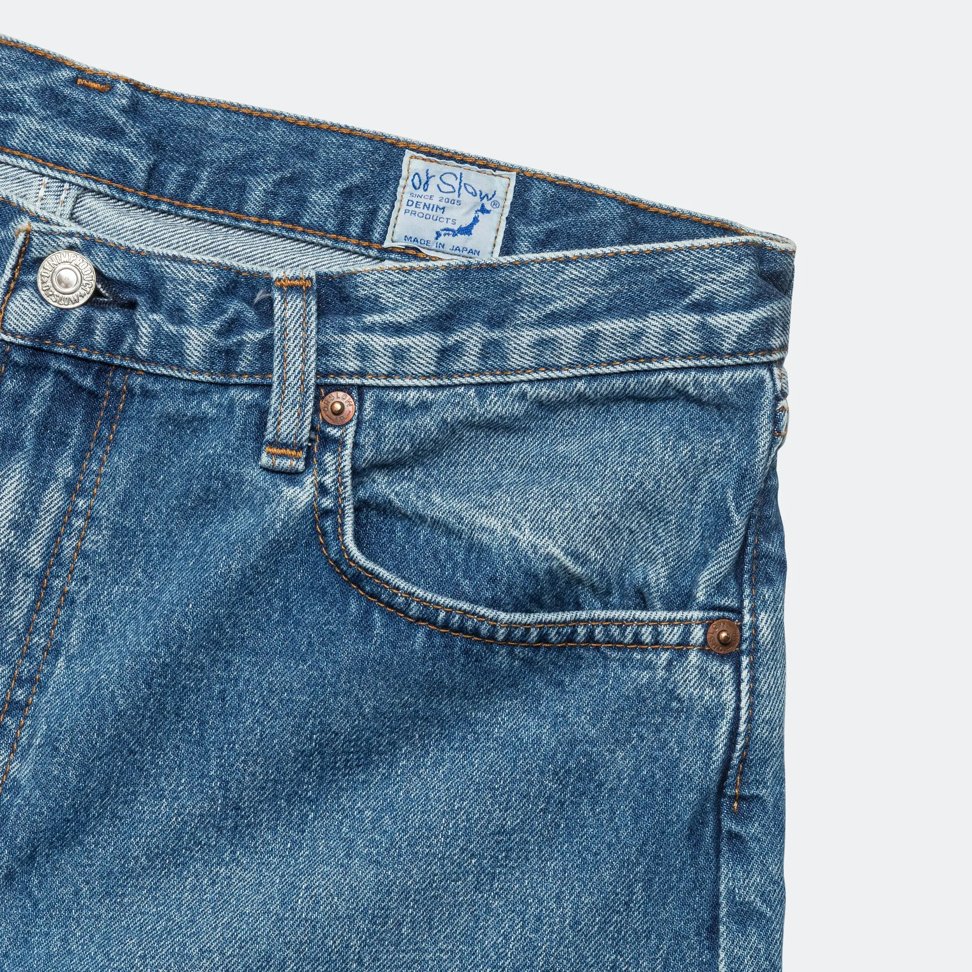 Super Dad Fit Shorts - Denim Used