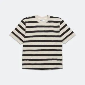 T-Shape Matelot - Cotton Hemp Jersey Natural/Black