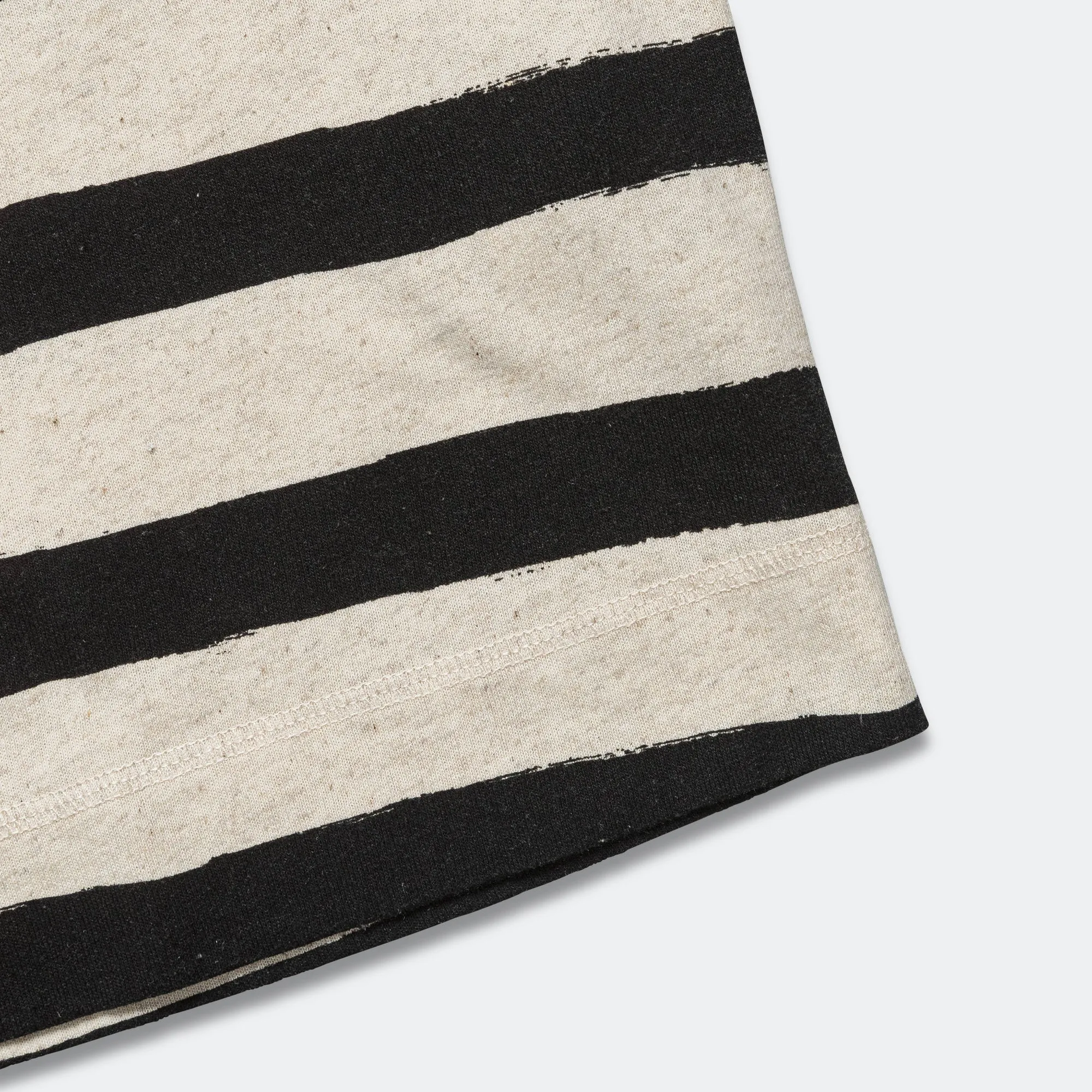 T-Shape Matelot - Cotton Hemp Jersey Natural/Black