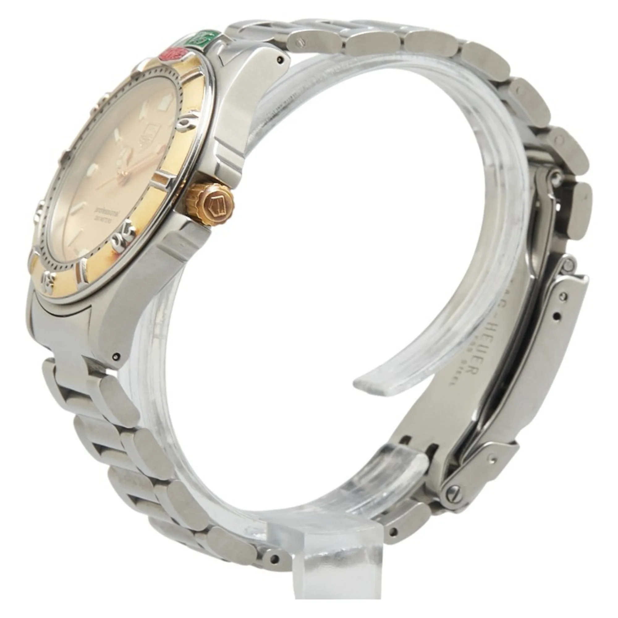 Tag Heuer gold Plated Stainless Steel Wristwatch (Pre-Owned)