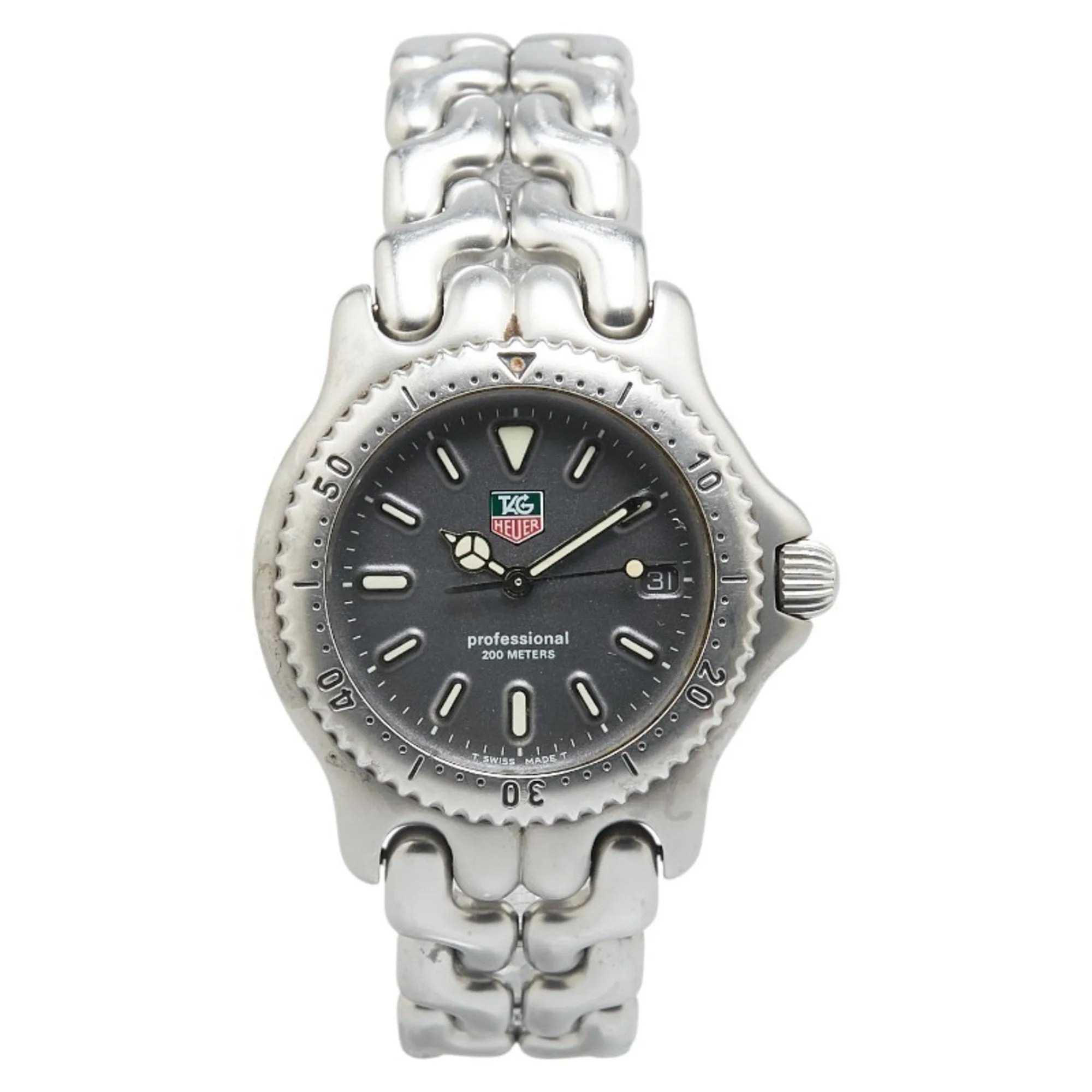 Tag Heuer Stainless Steel Wristwatch (Pre-Owned)