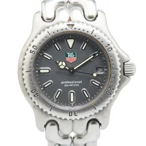 Tag Heuer Stainless Steel Wristwatch (Pre-Owned)