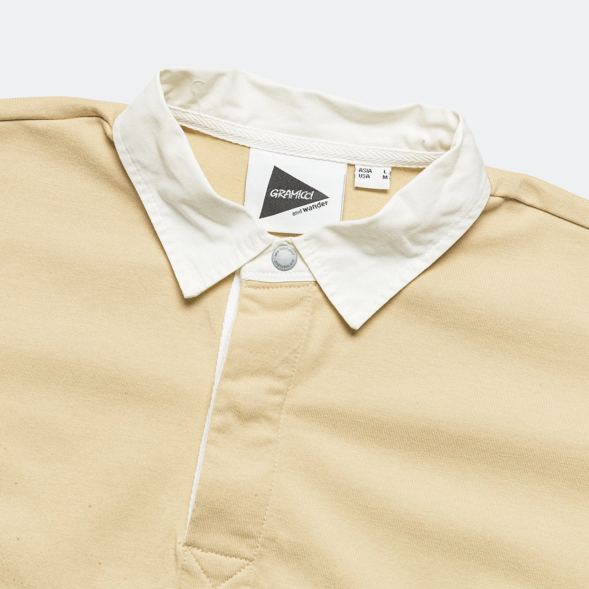 Tech Rugby Shirt x and wander - Yellow
