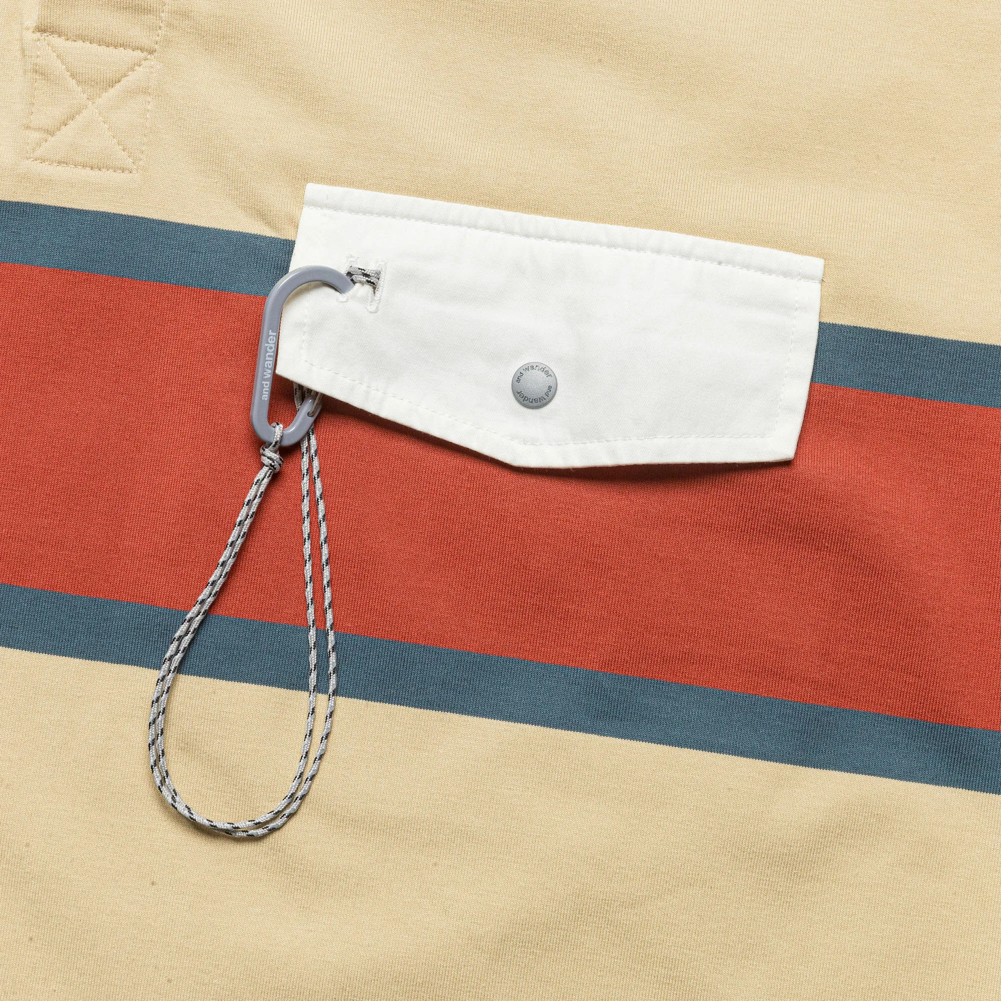 Tech Rugby Shirt x and wander - Yellow