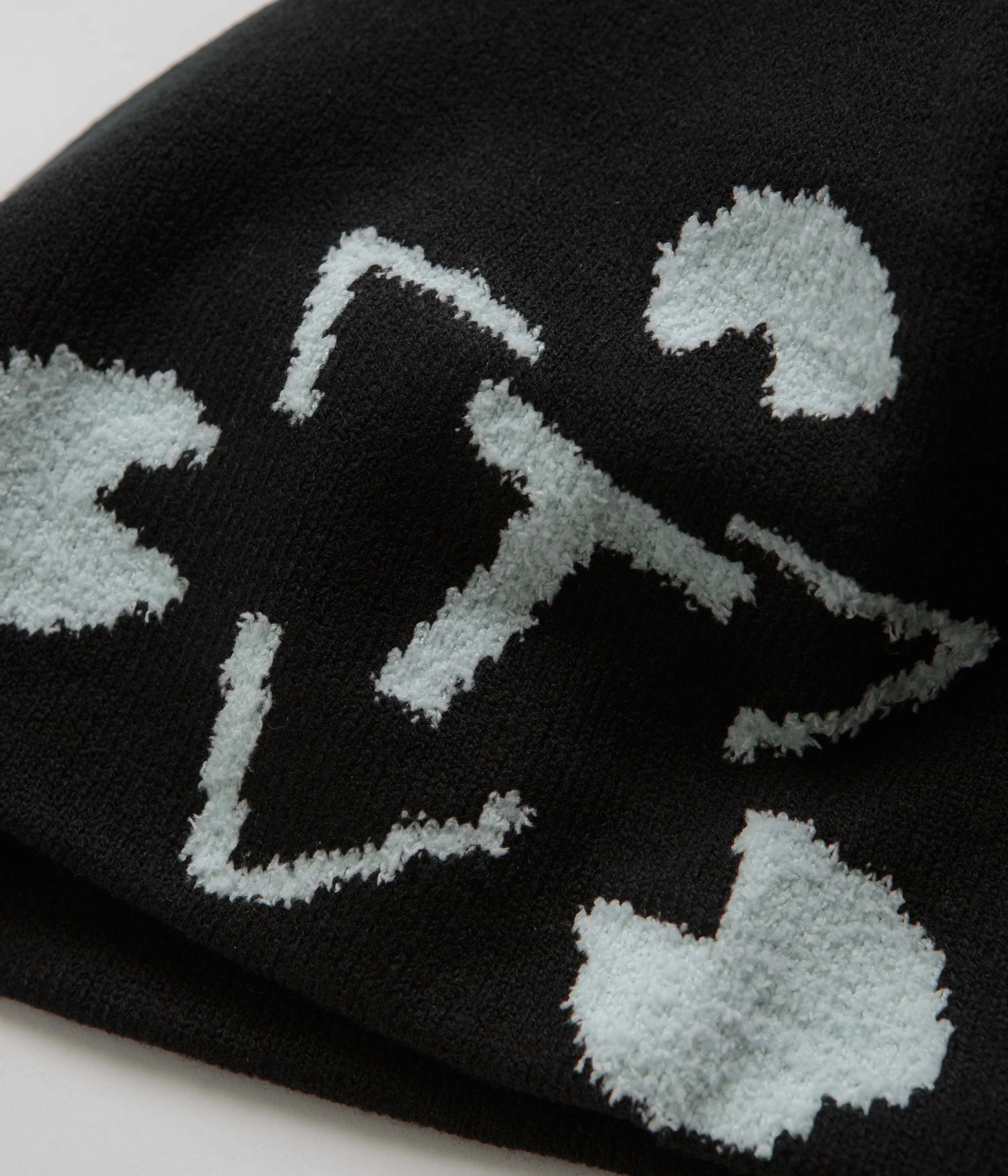 The Trilogy Tapes Cuff Beanie - Black / Blue