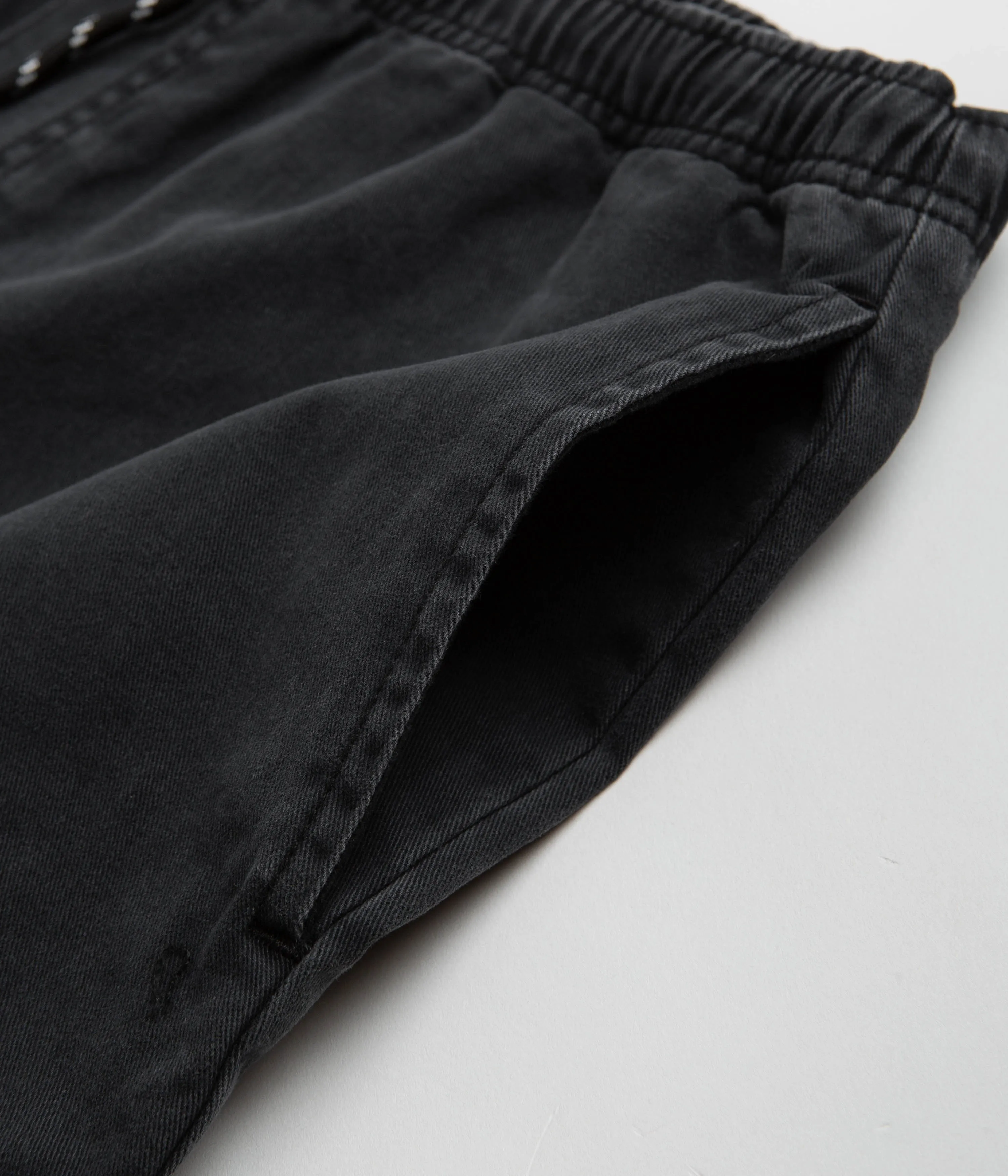Tired Broken Bones Shorts - Washed Black