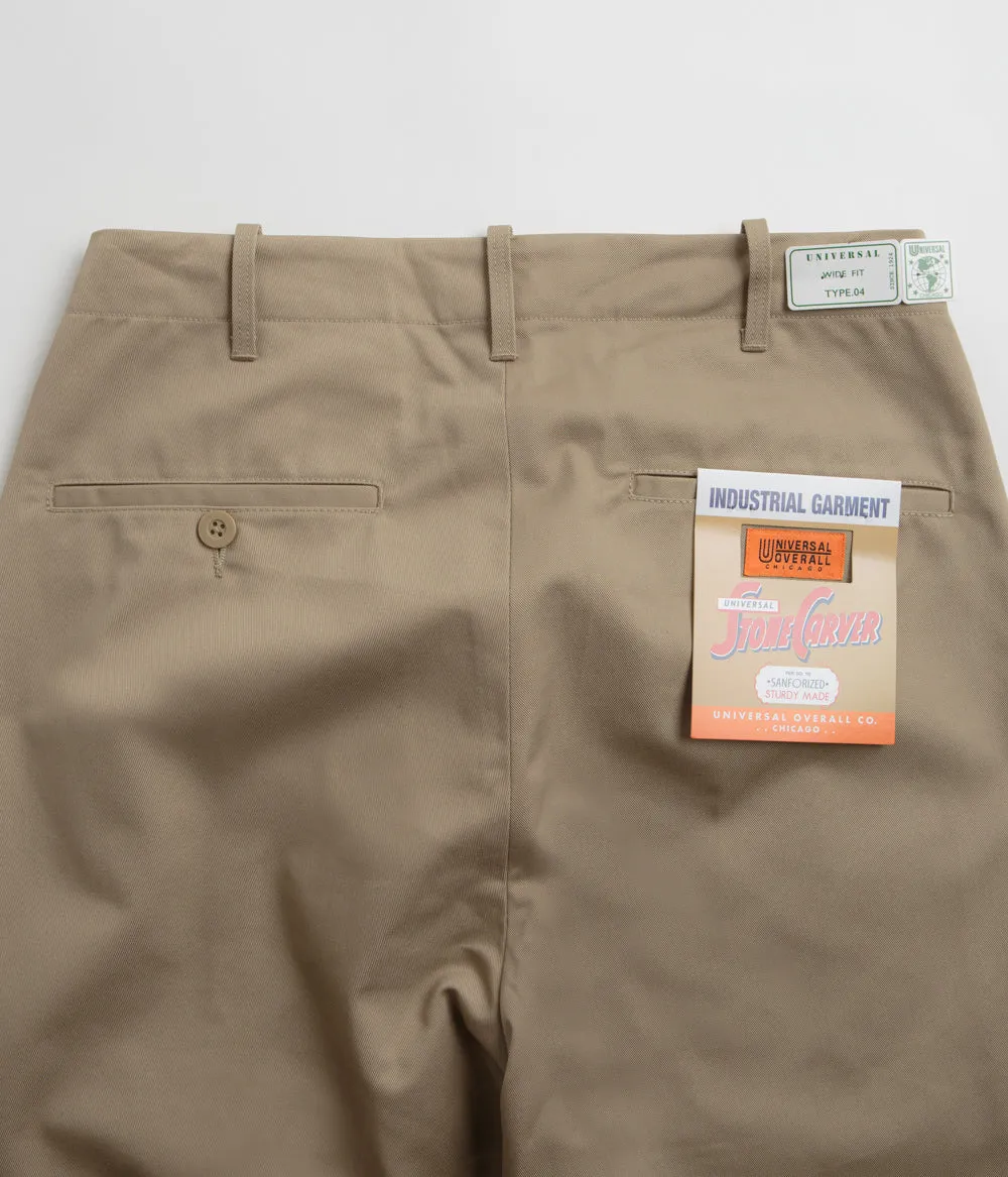 Universal Overall Type.04 Wide Pants - C Beige