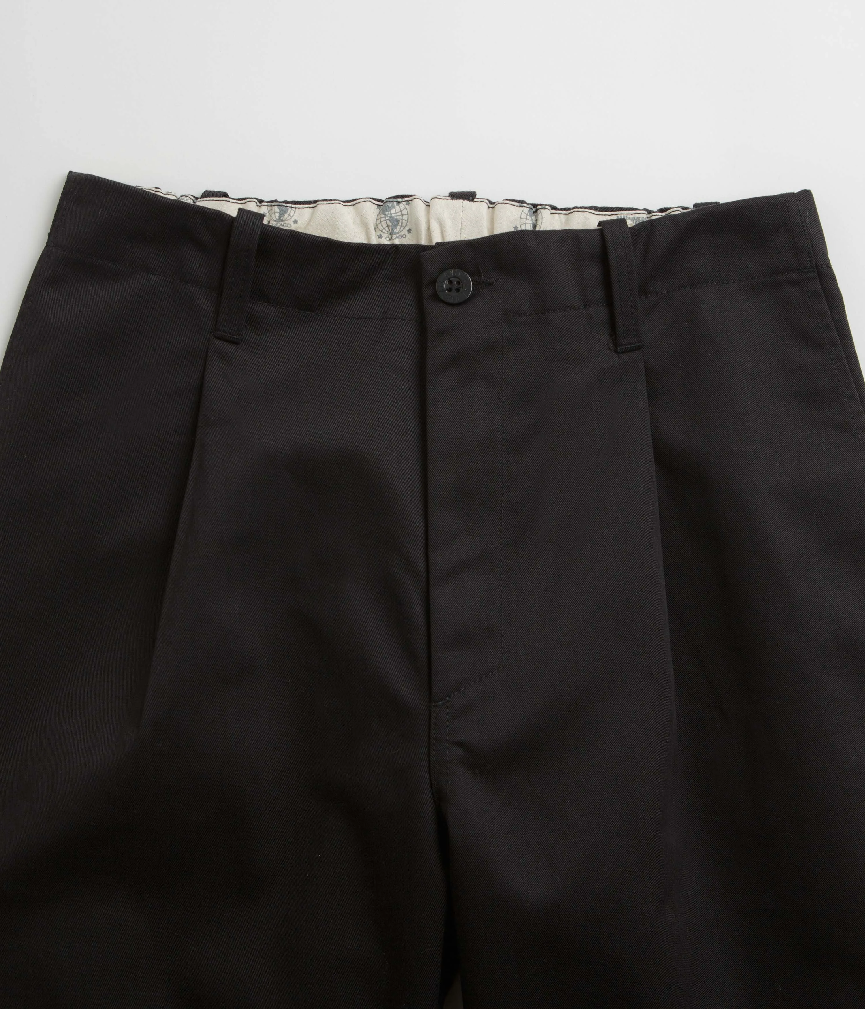 Universal Overall Type.05 Tuck Tapered Pants - Black