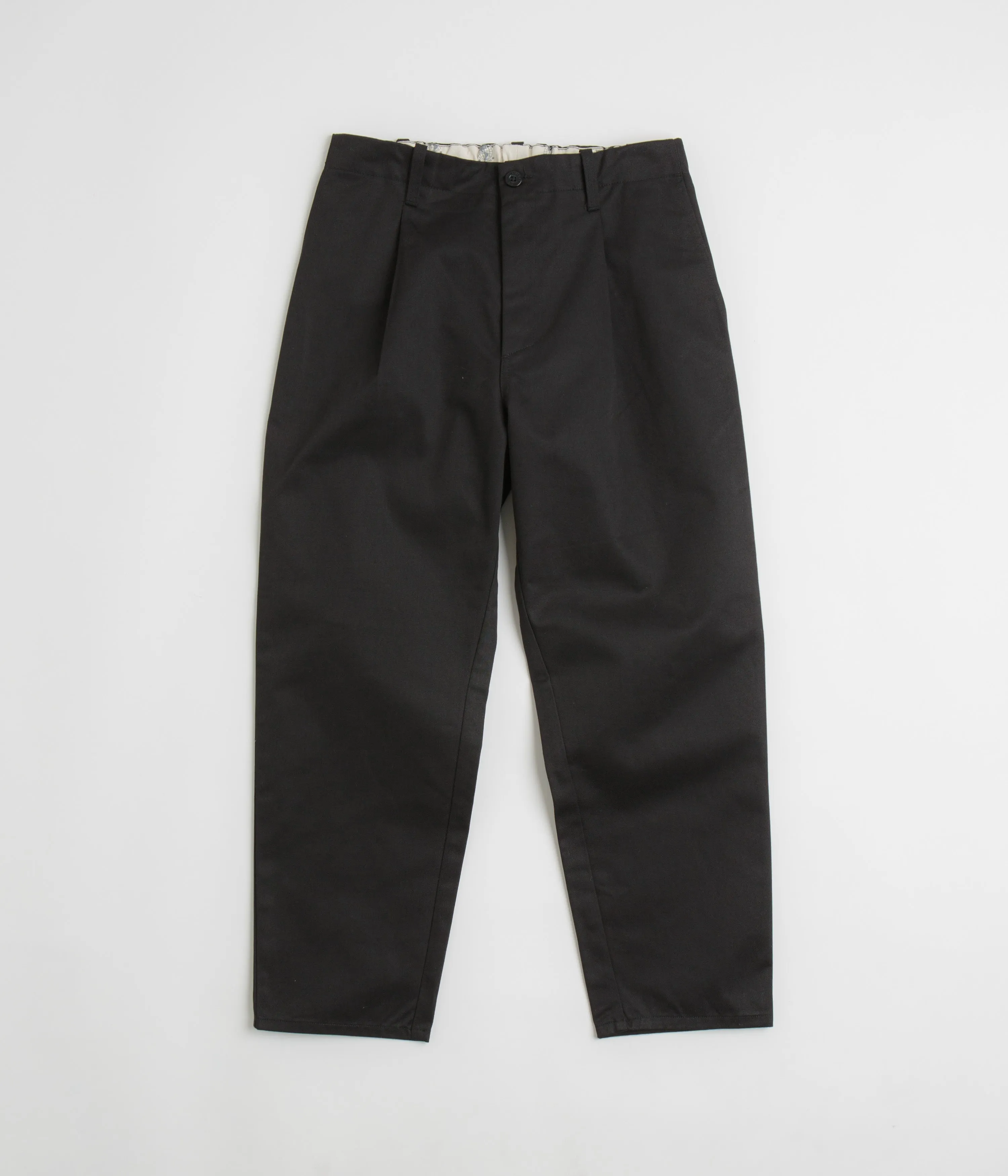 Universal Overall Type.05 Tuck Tapered Pants - Black