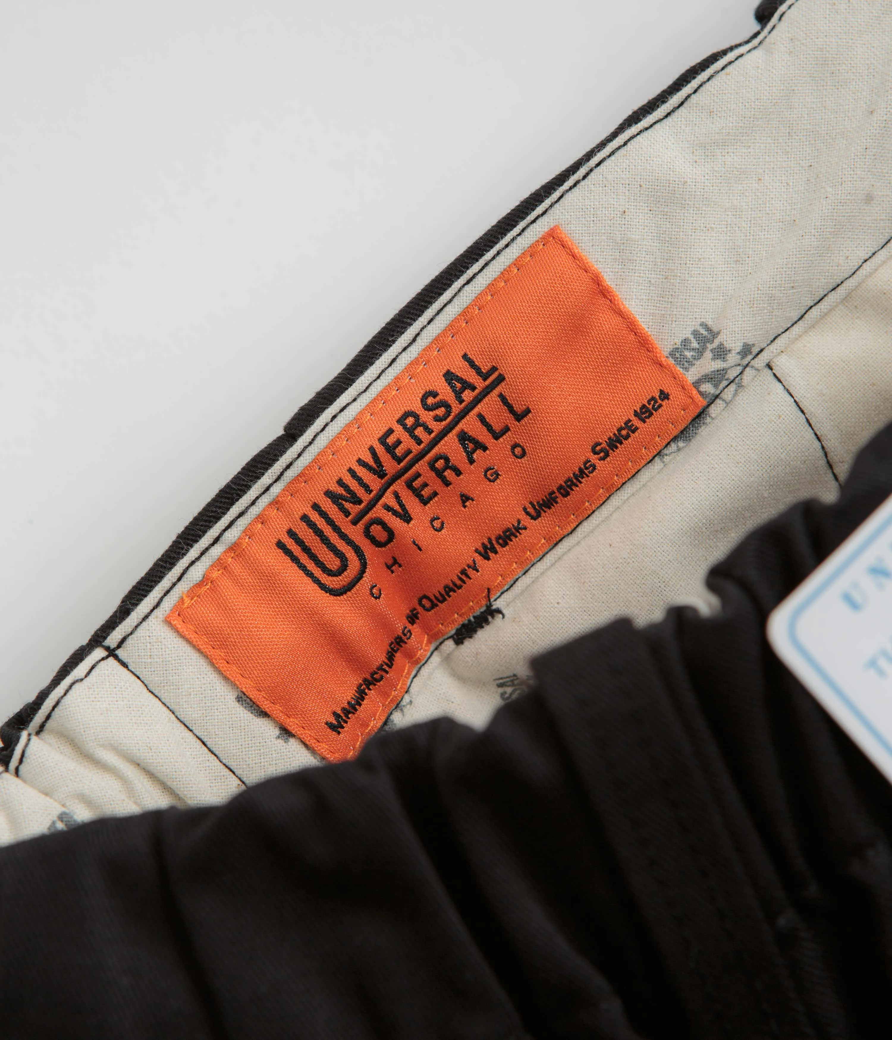 Universal Overall Type.05 Tuck Tapered Pants - Black
