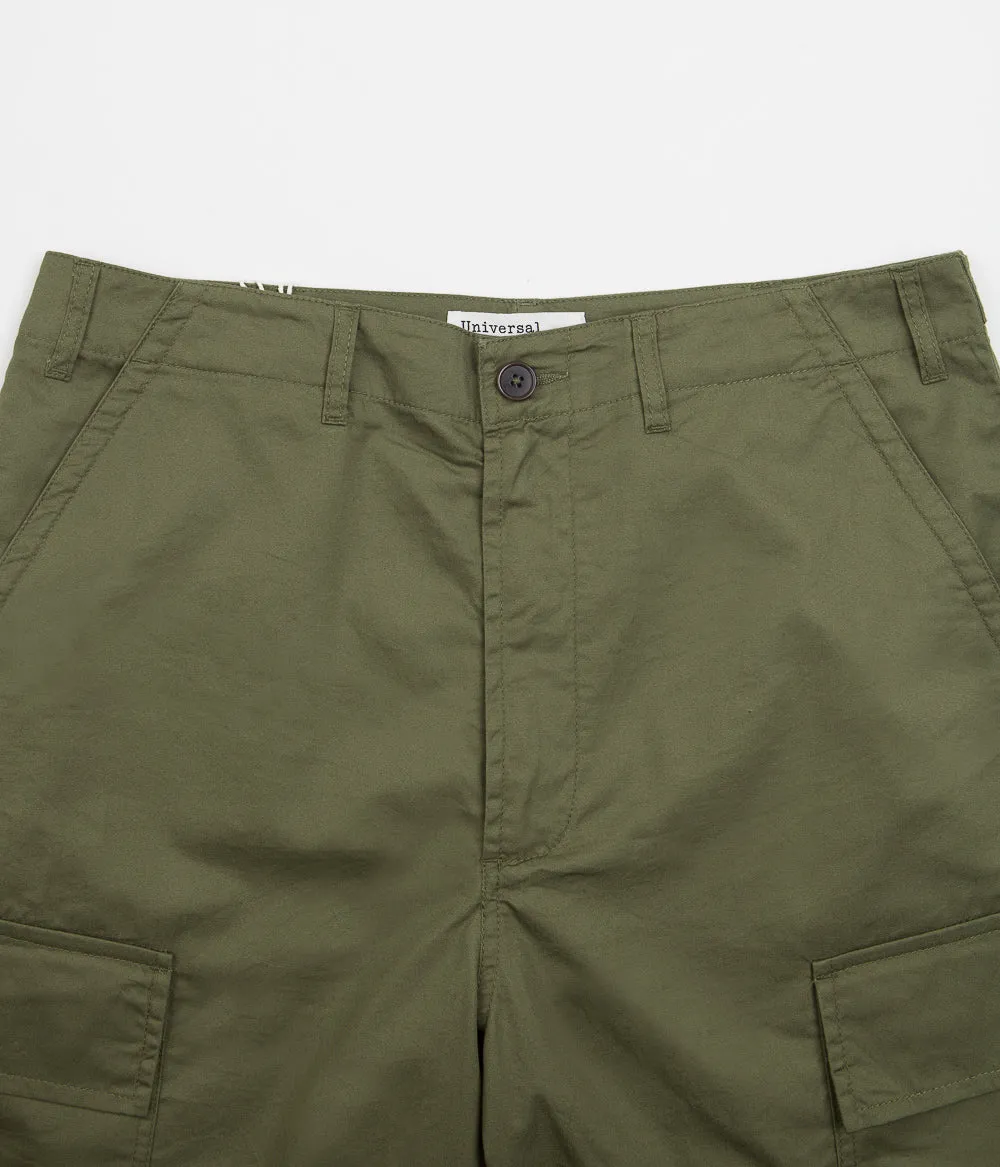 Universal Works MW Cargo Shorts - Olive